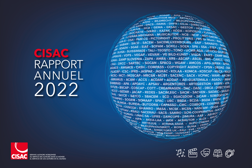 Rapport annuel 2020 de la CISAC